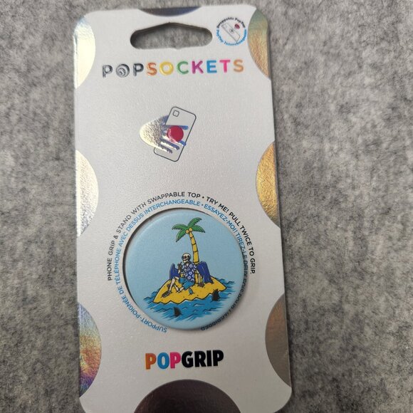 Chill Vibes Popsockets Single Grip & Stand Universal Phones and Tablet Holder - Picture 1 of 5